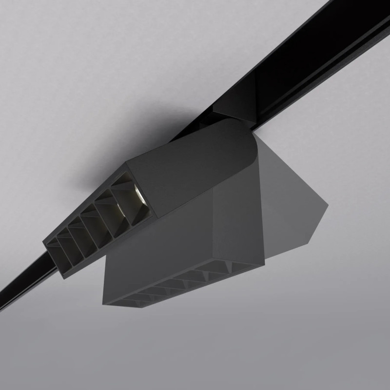 Магнітний трековий світильник поворотний чорний OLEDIM OL110 6W 4000k 7771032