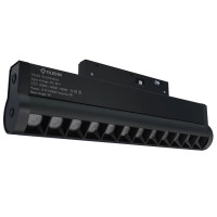 Магнитный трековый светильник поворотный черный OLEDIM OL225 12W 4000k 7771486