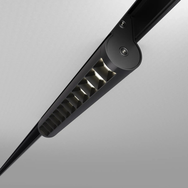 Магнитный трековый светильник поворотный черный OLEDIM OL225 12W 4000k 7771486