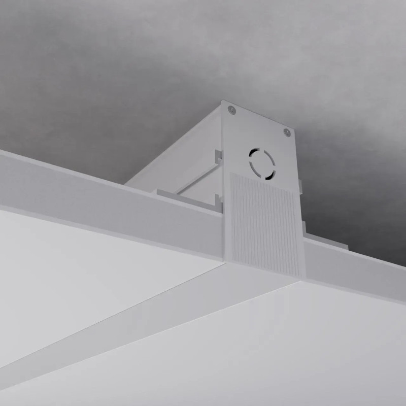 Магнітний трековий шинопровід OLEDIM 48V вбудований білий 1м 7771321