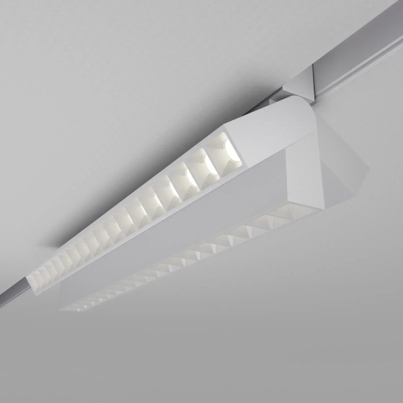 Магнитный трековый светильник поворотный белый OLEDIM OL329 18W 4000k 7771217