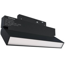 Магнитный трековый светильник поворотный черный OLEDIM OL27 12W 3000k 7771225