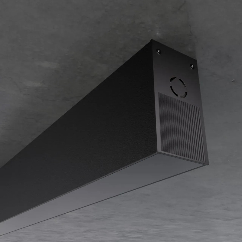 Магнитный трековый шинопровод OLEDIM 48V накладной черный 2м 7771005