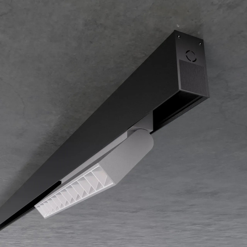 Магнитный трековый шинопровод OLEDIM 48V накладной черный 3м 7771153