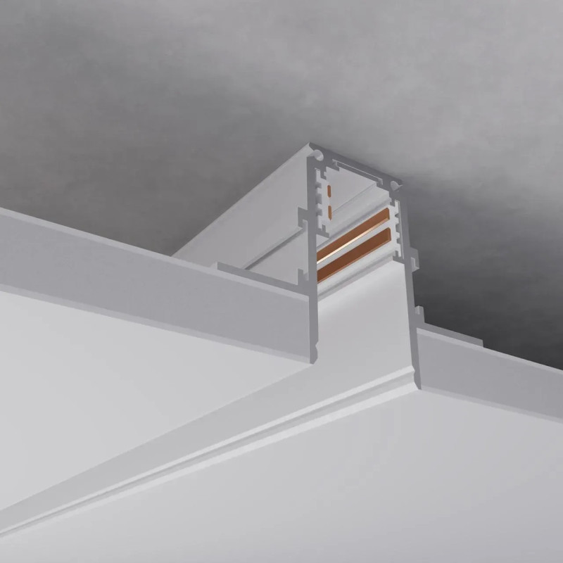 Магнітний трековий шинопровід OLEDIM 48V вбудований білий 3м 7771323