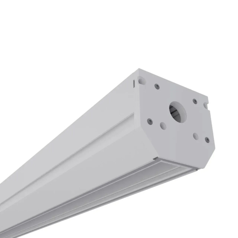 Магнитный трековый шинопровод OLEDIM OL23 48V для натяжного потолка (демпфер) белый 3м 7771582