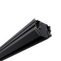 Магнітний трековий шинопровід OLEDIM OL36 48V для натяжної стелі (гарпун) чорний 2м 7771551