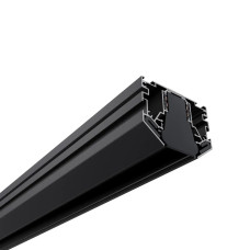 Магнитный трековый шинопровод OLEDIM OL36 48V для натяжного потолка (гарпун) черный 2м 7771551