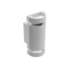 Фасадний світильник двоспрямований GTV SILVA 2xGU10 IP54 сiрий LD-SILVAGU10D-80