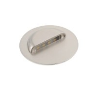 Сходовий світлодіодний світильник GTV ESCADA 0,8W 4000K 12V IP20 круг LD-ESOA084-51