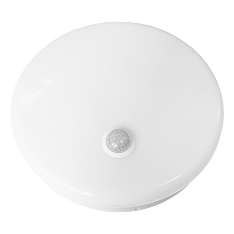 Светодиодный ЖКХ накладной светильник Ledcoin AL3010-RPS с ИК-датчиком 24 Вт 6500К белый