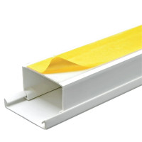 Кабельный канал с клейкой лентой 25 х 16 Neomax Ultra белый