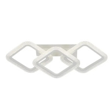 Люстра світлодіодна LED стельова  Interees C9088-3A WH (Білий) 66W