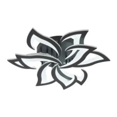 Люстра світлодіодна акрилова стельова Valeso 5103-6+3 (Чорний) 126W