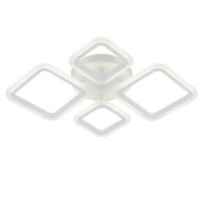 Люстра світлодіодна акрилова стельова Valeso 5106-2+2 (Білий) 72W