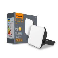 Світлодіодний прожектор VIDEX 20W 5000K 220V Black (VLE-F3-0205B)