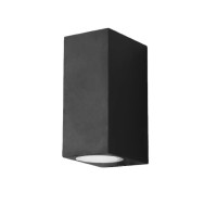 Світильник фасадний Violux POKER-2D 2x35Вт GU10 IP44 чорний ( 500330 )