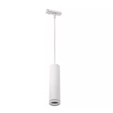 Трековий світильник 1-фазовий SOLIS 2 55x210mm max.250V GU10 max.20W IP20 круглий білий GTV XLT-SOL2-GU10-00