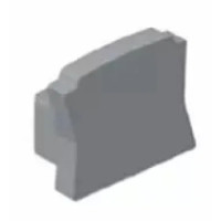 Заглушка для накладного профілю GLAX MICRO 10шт GTV (PA-ZASGLAXMICNK-00)