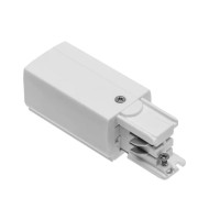 Заглушка для живлення шинопроводу 3-фазового 98x35mm права біла GTV XAE-KZASPB-00