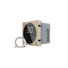 Умный Wi-Fi терморегулятор (термостат) сенсорный программируемый для электрического теплого пола LIV