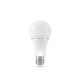 Светодиодная LED лампа аккумуляторная TITANUM A68 9W E27 4000K 220V