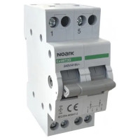 Перемикач навантаження  (I-0-II), 2CO , 25A NOARK Ex9BT3G 2CO 25A EU (113922)