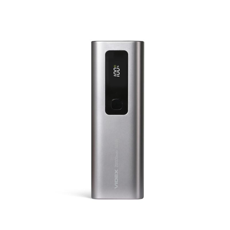 Повербанк 20000mAh VIDEX VPB-366 165W PD100W +Display