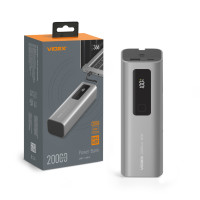 Повербанк 20000mAh VIDEX VPB-366 165W PD100W +Display
