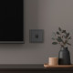 Розетка телевізійна, механізм сірий Soft ER141TV-G ARDERO (без рамки) 80773