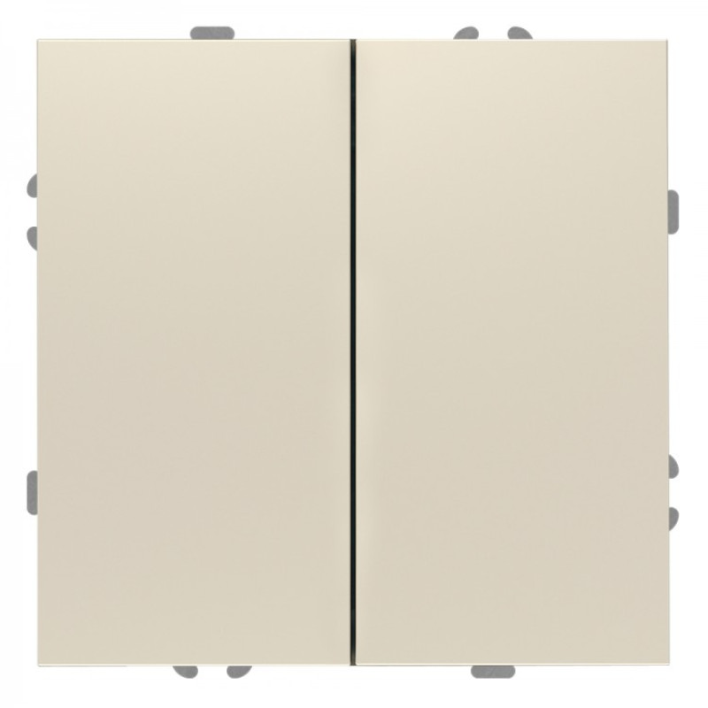 Вимикач 2-кл., механізм шампань 10А Soft EV112V-C ARDERO (без рамки) 80814