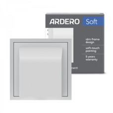 Вывод кабеля, механизм серебро Soft ER161C-S ARDERO (без рамки) 80803