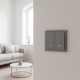 Выключатель 2-кл. с подсветкой, серый механизм 10А Soft EV112L-G ARDERO (без рамки) 80767