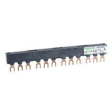 Шина соединительная Schneider Electric 3P 63A типа FORK 12 модулей 4x45 мм 179 мм (GV2G445)