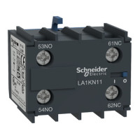 Блок додаткових контактів Schneider АЛЕ + НЗ гвинтовий затиск LA1KN11