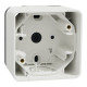 Бокс для наружного монтажа, 1-постовой Mureva Styl, IP55,Белый, Schneider Electric MUR39911