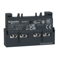 Додатковий контакт Schneider Electric TeSys Deca 2,5А 1NO+1NC 24-60 В вбудований (GVAE11TQ)