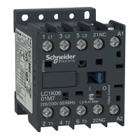 Контактор-пускач Schneider Electric TeSys K 9А 230В 1NC (LC1K0901M7)