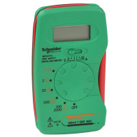Мультиметр цифровий Schneider Electric 300V АС/DC 120x75x18 мм (IMT23212)