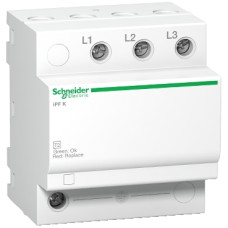 Обмежувач перенапруги Schneider Electric iPF40 3P 40кА 230 В клас 2 (A9L15582)