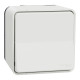 Переключатель 1-клавишный Mureva Styl, IP55,Белый, Schneider Electric MUR39021
