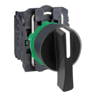 Переключатель с длинной ручкой, 3 положения, фиксация, 2NO, серия XB5, Schneider Electric (XB5AJ33)
