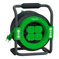 Подовжувач на котушці 25м 3×1,5 мм² IP44, Schneider Electric IMT33147