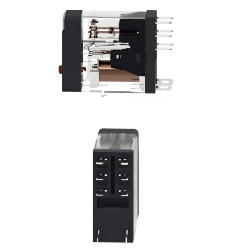 Реле проміжне RXG, 2 C/O, 5 A, 220V AC, LED\Тест, Schneider Electric (RXG22M7)