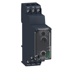 Реле времени Schneider Electric 5A 24-240В AC/DC 1 сек-300 час. задержка на ув/выкл (RE22R2ACMR)