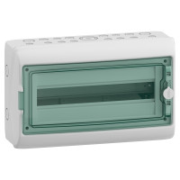 Щиток Kaedra IP65 1x18 модулів з клемними блоками, навісний, Schneider Electric (13432)