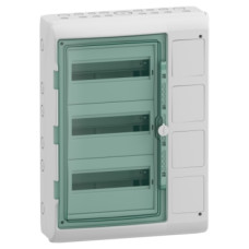 Щиток Kaedra IP65 3x12 модулів з інтерфейсним модулем + 1 отвір 90x100 Schneider Electric 13440