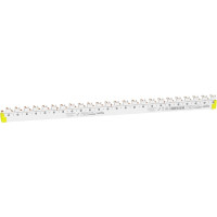 Шина з'єднувальна Schneider Electric Acti9 1P+N 80A типу PIN нижня 24м крок 9 мм 43 см A9XPH624