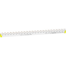 Шина соединительная Schneider Electric Acti9 1P+N 80A типа PIN нижняя 24м шаг 9 мм 43 см A9XPH624