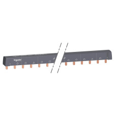 Шина соединительная Schneider Electric Acti9 3P+N 100A типа PIN 48 модулей шаг 18 мм 43 см (A9XPH524)